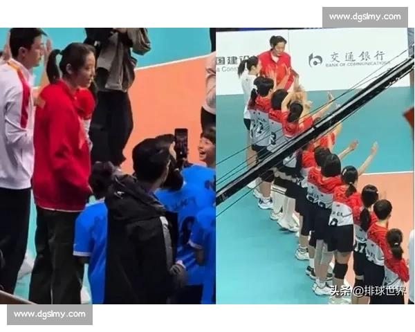 朱婷豫排联赛当教练，与闺蜜仲曼莹相拥暖全场